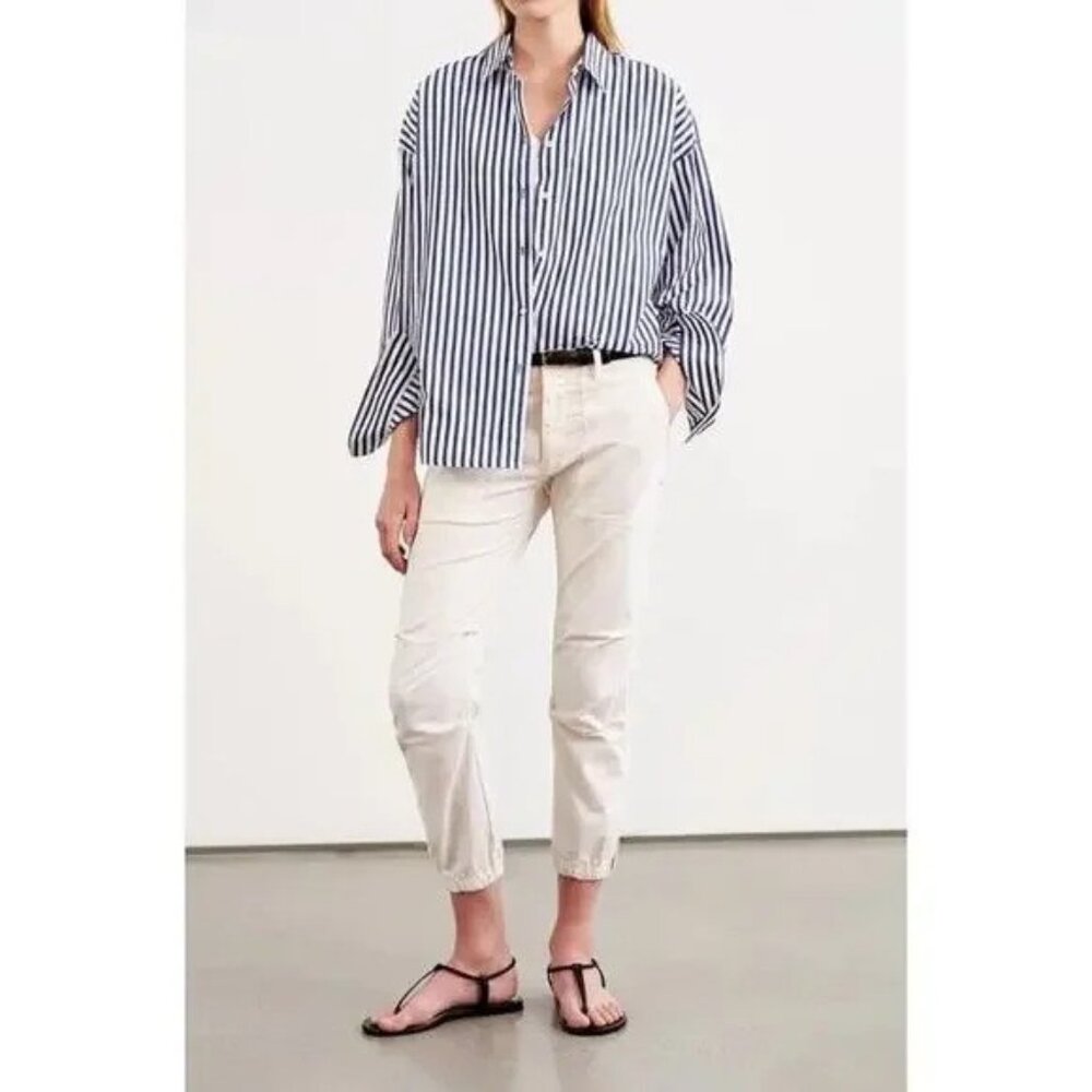 Nili Lotan 111/88 80nl Ivory Utility Jogger Pant 4 - Picture 9 of 9